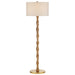 8000-0135 - Sunbird 1-Light Floor Lamp in Natural & Brass by Currey and Company