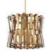 9000-1079 - Chaconne 1-Light Chandelier in Brass by Currey and Company