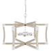 9000-1111 - Bastian 6-Light Lantern in Sugar White & Sandstone by Currey and Company