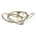 Nest Semi-Flush in Soft Gold - 128720-SKT-84-ZM0621 by Hubbardton Forge