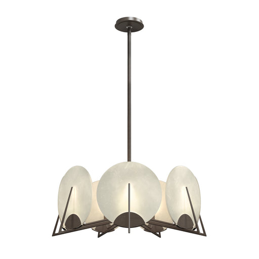 Callisto 7-Light Pendant in Bronze - 131059-SKT-MULT-05-AR by Hubbardton Forge