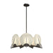 Callisto 7-Light Pendant in Dark Smoke - 131059-SKT-MULT-07-AR by Hubbardton Forge