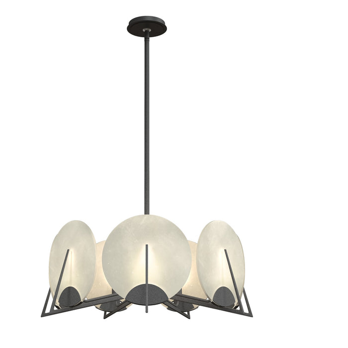 Callisto 7-Light Pendant in Natural Iron - 131059-SKT-MULT-20-AR by Hubbardton Forge