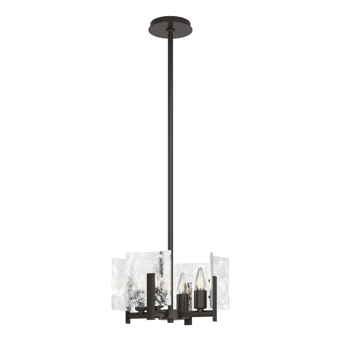 Arc 4-Light Semi-Flush/Pendant in Oil Rubbed Bronze - 131060-SKT-MULT-14-YR0719 by Hubbardton Forge