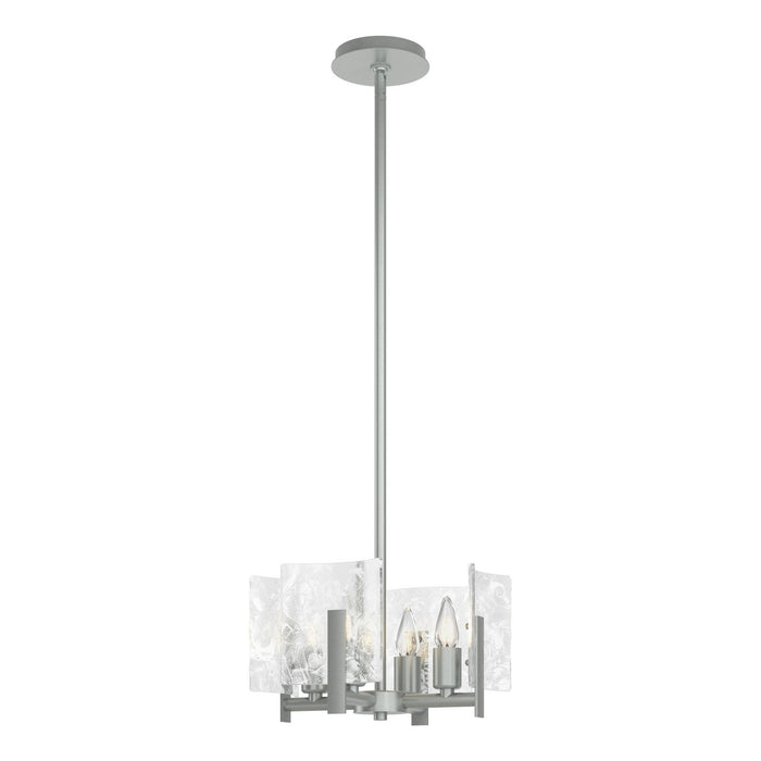 Arc 4-Light Semi-Flush/Pendant in Vintage Platinum - 131060-SKT-MULT-82-YR0719 by Hubbardton Forge