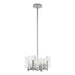 Arc 4-Light Semi-Flush/Pendant in Vintage Platinum - 131060-SKT-MULT-82-YR0719 by Hubbardton Forge