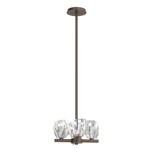 Gatsby 4-Light Semi-Flush/Pendant in Bronze - 131061-SKT-MULT-05-CR by Hubbardton Forge