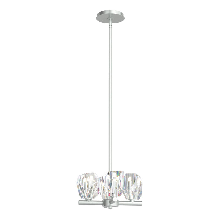 Gatsby 4-Light Semi-Flush/Pendant in Vintage Platinum - 131061-SKT-MULT-82-CR by Hubbardton Forge