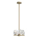 Gatsby 4-Light Semi-Flush/Pendant in Soft Gold - 131061-SKT-MULT-84-CR by Hubbardton Forge