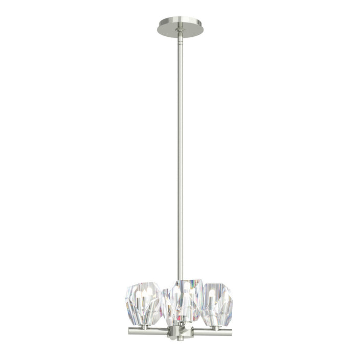 Gatsby 4-Light Semi-Flush/Pendant in Sterling - 131061-SKT-MULT-85-CR by Hubbardton Forge