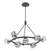 Gatsby 9-Light Ring Pendant in Oil Rubbed Bronze - 131067-SKT-MULT-14-CR by Hubbardton Forge