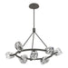 Gatsby 9-Light Ring Pendant in Natural Iron - 131067-SKT-MULT-20-CR by Hubbardton Forge