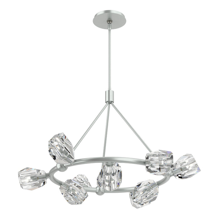 Gatsby 9-Light Ring Pendant in Vintage Platinum - 131067-SKT-MULT-82-CR by Hubbardton Forge