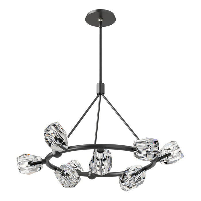 Gatsby 9-Light Ring Pendant in Ink - 131067-SKT-MULT-89-CR by Hubbardton Forge