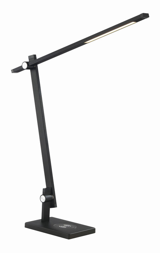 P081-66F-L - Task Portables LED Table Lamp in Anodized Brush Coal by George Kovacs