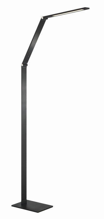 P082-66F-L - Portables LED Table Lamp in Anodized Brush Coal by George Kovacs