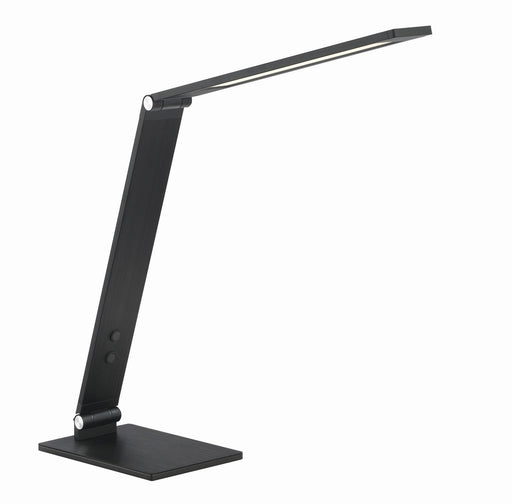 P083-66F-L - Portables LED Table Lamp in Anodized Brush Coal by George Kovacs