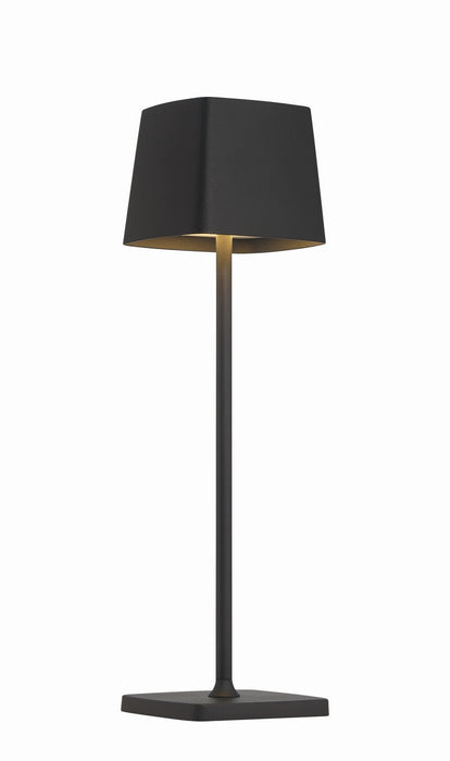 P1665-66A-L - Task Portables LED Table Lamp in Coal by George Kovacs