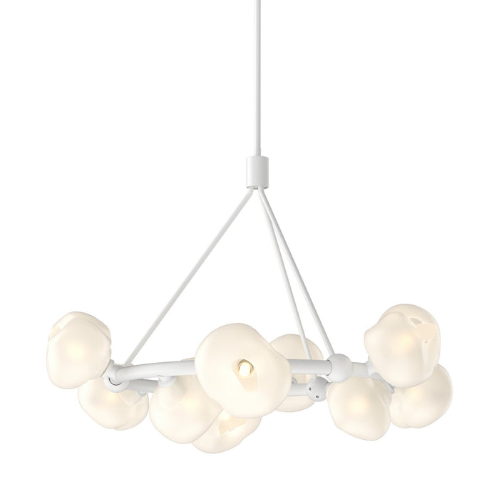 Ume 9-Light Ring Pendant in White - 131069-SKT-MULT-02-FD0710 by Hubbardton Forge