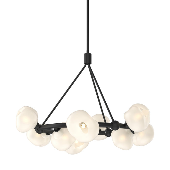 Ume 9-Light Ring Pendant in Black - 131069-SKT-MULT-10-FD0710 by Hubbardton Forge