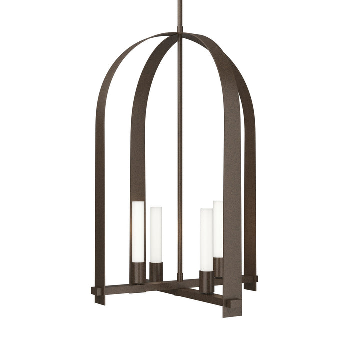 Triomphe 4-Light Pendant in Bronze - 131070-SKT-MULT-05-FD0462 by Hubbardton Forge