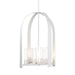 Triomphe 8-Light Pendant in White - 131071-SKT-MULT-02-FD0611 by Hubbardton Forge