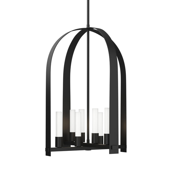 Triomphe 8-Light Pendant in Black - 131071-SKT-MULT-10-FD0611 by Hubbardton Forge