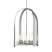 Triomphe 8-Light Pendant in Vintage Platinum - 131071-SKT-MULT-82-FD0611 by Hubbardton Forge