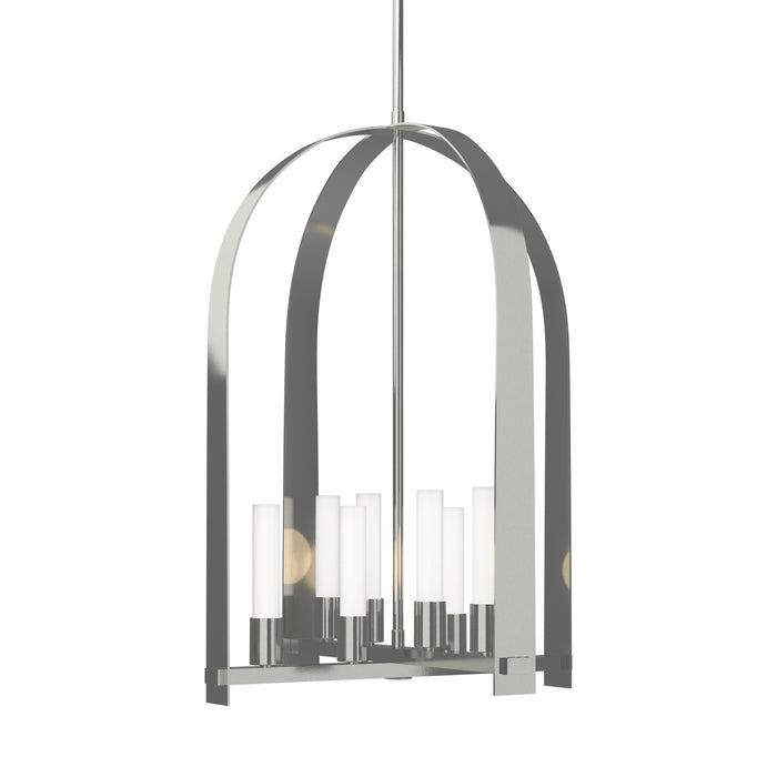 Triomphe 8-Light Pendant in Sterling - 131071-SKT-MULT-85-FD0611 by Hubbardton Forge