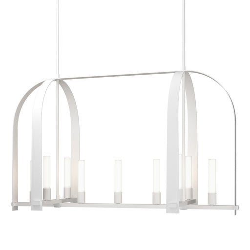 Triomphe 9-Light Linear Pendant in White - 131075-SKT-MULT-02-FD0462 by Hubbardton Forge