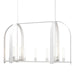 Triomphe 9-Light Linear Pendant in White - 131075-SKT-MULT-02-FD0462 by Hubbardton Forge