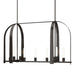 Triomphe 9-Light Linear Pendant in Oil Rubbed Bronze - 131075-SKT-MULT-14-FD0462 by Hubbardton Forge