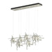 Tura 7-Light Seeded Glass Pendant in Sterling - 131095-SKT-STND-85-II0728 by Hubbardton Forge