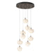 Ume 9-Light Pendant in Bronze - 131103-SKT-STND-05-FD0710 by Hubbardton Forge