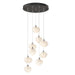 Ume 9-Light Pendant in Oil Rubbed Bronze - 131103-SKT-STND-14-FD0710 by Hubbardton Forge