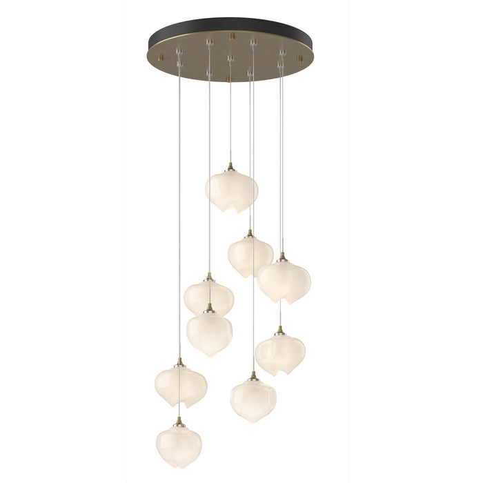 Ume 9-Light Pendant in Soft Gold - 131103-SKT-STND-84-FD0710 by Hubbardton Forge