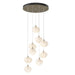 Ume 9-Light Pendant in Soft Gold - 131103-SKT-STND-84-FD0710 by Hubbardton Forge