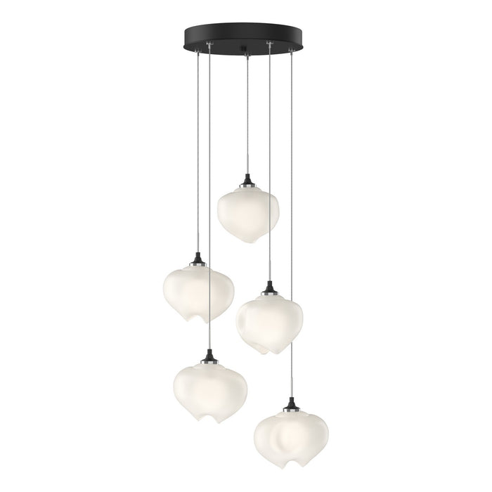 Ume 5-Light Pendant in Black - 131123-SKT-STND-10-FD0710 by Hubbardton Forge