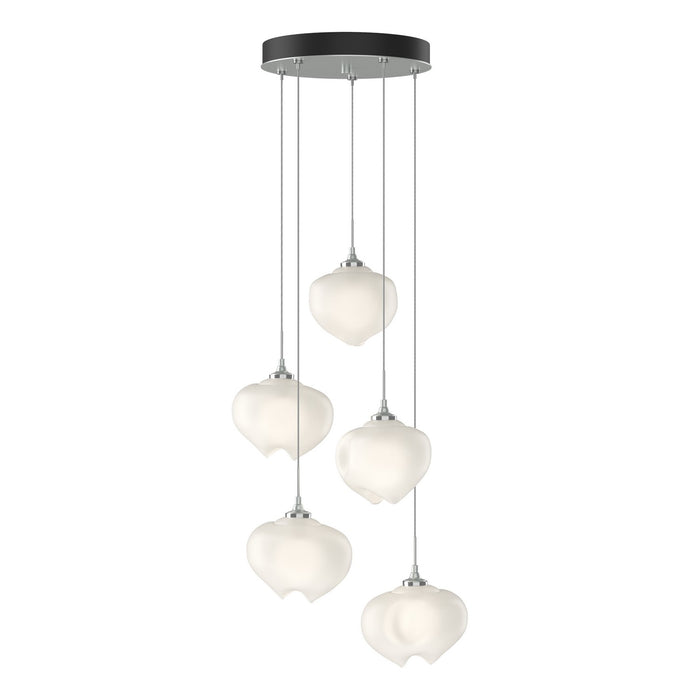 Ume 5-Light Pendant in Vintage Platinum - 131123-SKT-STND-82-FD0710 by Hubbardton Forge