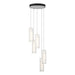 Exos Glass 5-Light Pendant in White - 131124-SKT-STND-02-GG0065 by Hubbardton Forge