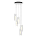 Exos Glass 5-Light Pendant in White - 131124-SKT-STND-02-ZM0065 by Hubbardton Forge