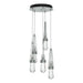 Link 5-Light Clear Glass Pendant in Vintage Platinum - 131127-SKT-STND-82-ZM0434 by Hubbardton Forge