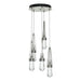 Link 5-Light Clear Glass Pendant in Sterling - 131127-SKT-STND-85-ZM0434 by Hubbardton Forge