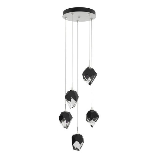 Chrysalis 5-Light Small Crystal Pendant in White - 131137-SKT-STND-02-BP0754 by Hubbardton Forge