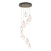 Chrysalis 9-Light Mixed Crystal Pendant in Bronze - 131142-SKT-STND-05-WP0756 by Hubbardton Forge