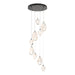 Chrysalis 9-Light Mixed Crystal Pendant in Oil Rubbed Bronze - 131142-SKT-STND-14-WP0756 by Hubbardton Forge