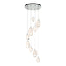 Chrysalis 9-Light Mixed Crystal Pendant in Vintage Platinum - 131142-SKT-STND-82-WP0756 by Hubbardton Forge