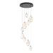 Chrysalis 9-Light Mixed Crystal Pendant in Ink - 131142-SKT-STND-89-WP0756 by Hubbardton Forge