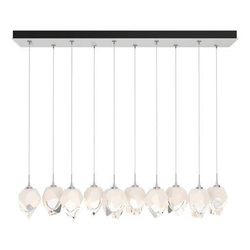 Chrysalis 10-Light Small Crystal Pendant in White - 131143-SKT-STND-02-WP0754 by Hubbardton Forge