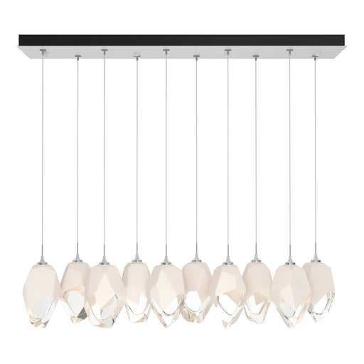 Chrysalis 10-Light Large Crystal Pendant in White - 131144-SKT-STND-02-WP0755 by Hubbardton Forge